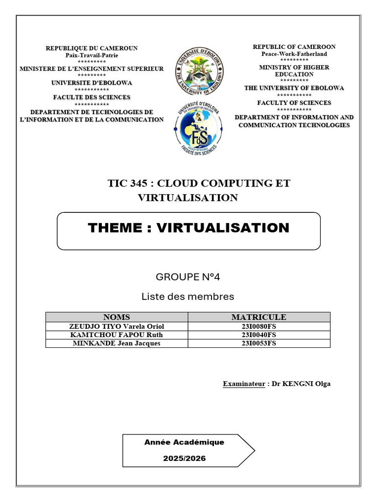Virtualisation : Concepts et Applications | PDF | Machine virtuelle ...