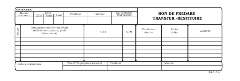 Bon Transfer | PDF