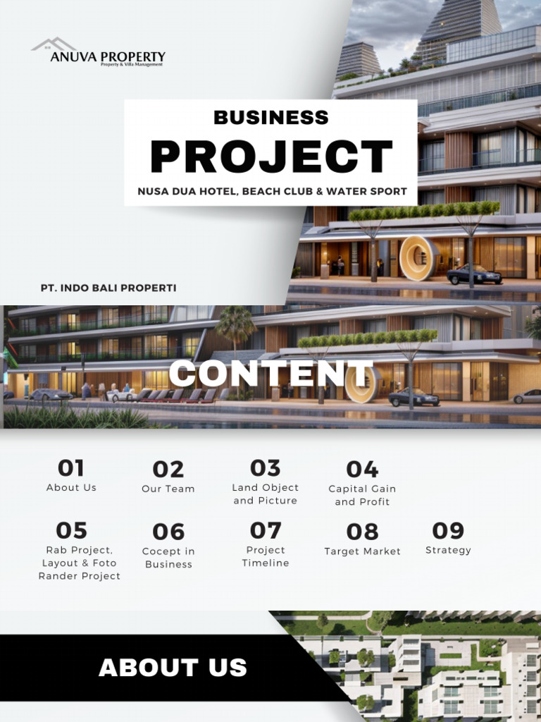 Business Plan Project Nusa Dua Hotel - Beach Club - Water Sport Bali | PDF