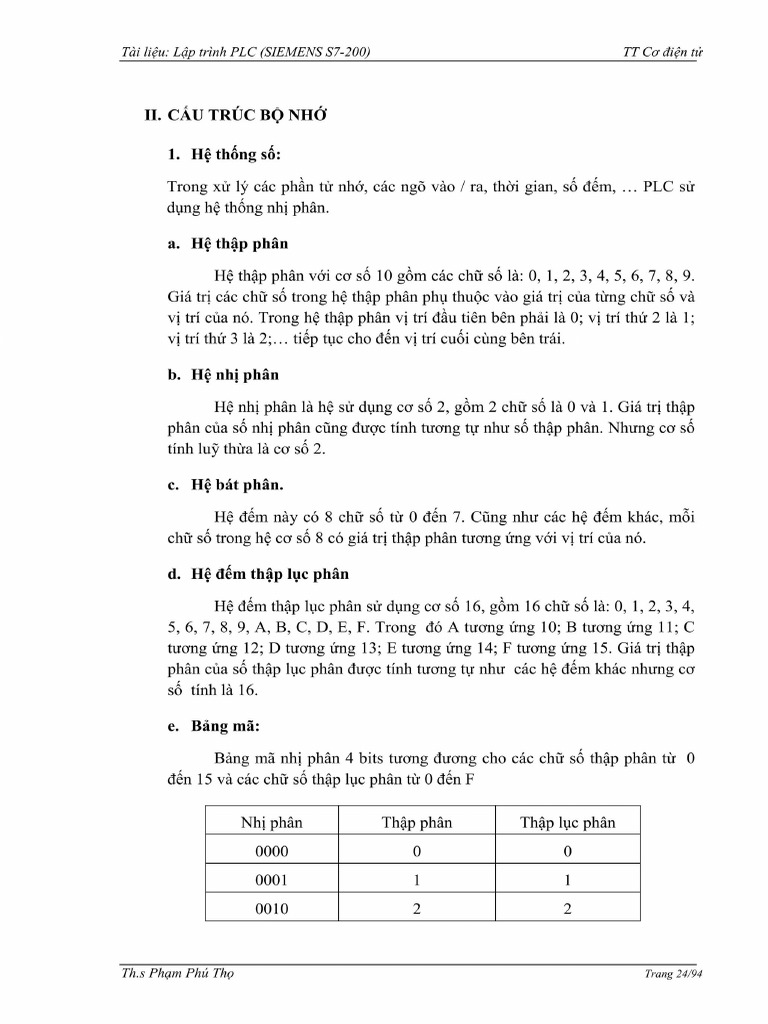 Tài Liệu Lập Trình Plc s7 200 Full-01 - 2011 - v1 - 1 | PDF