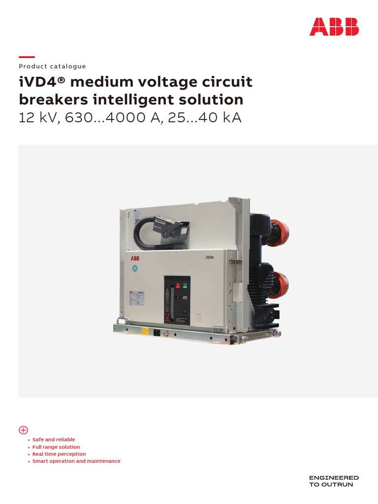 VD4 Medium Voltage Circuit Breakers | PDF | Electric Arc | Insulator ...