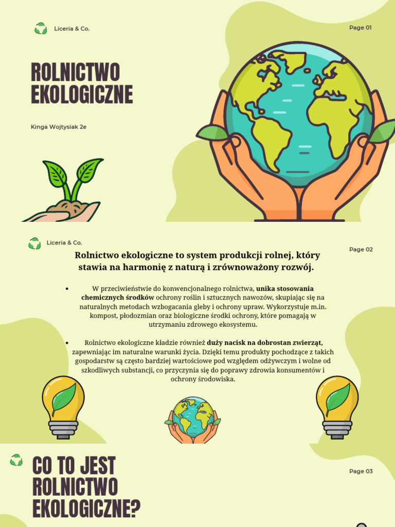Rolnictwo Ekologiczne | PDF