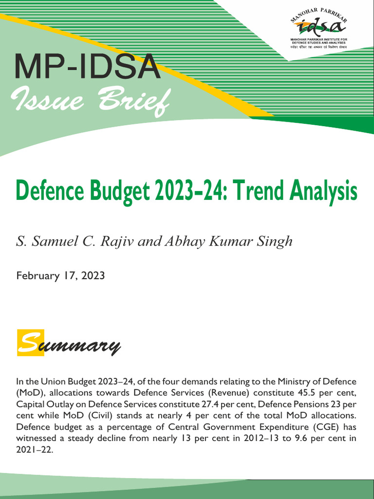 defence | PDF | Research And Development | Budget