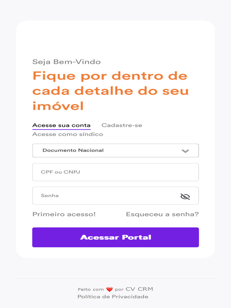 Portal Do Cliente - Login | PDF