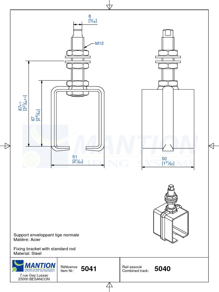 Steel Fixing Bracket Specifications | PDF