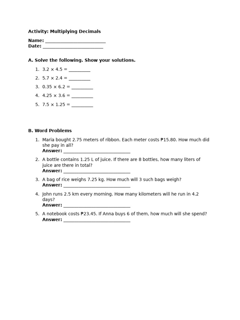 Activity 6 | PDF