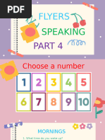Flyers Speaking Test Guide | PDF