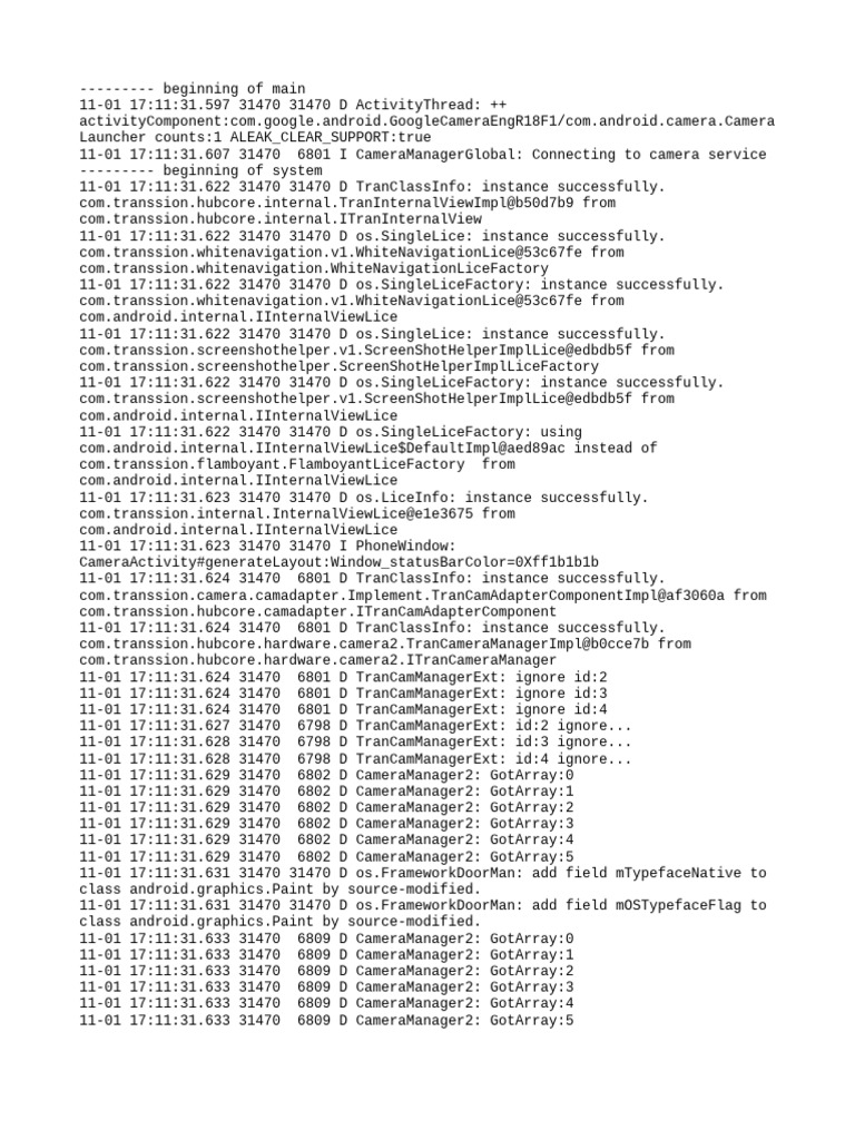 Log Cat 1761991891525 | PDF | Software Engineering | Computer Programming