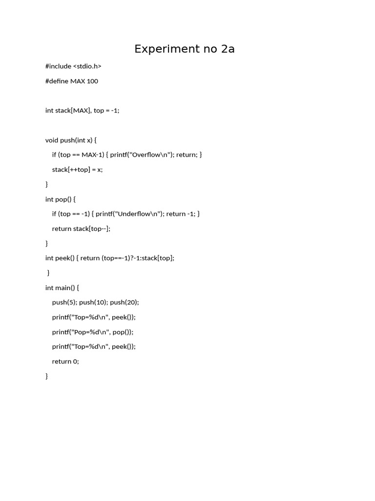 C Programming: Data Structures Experiments | PDF | Computing | Computer ...