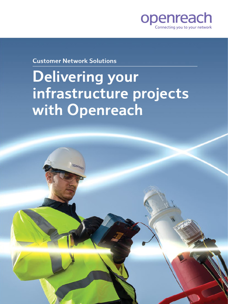Openreach Infrastructure Project Solutions | PDF | Fiber To The X ...