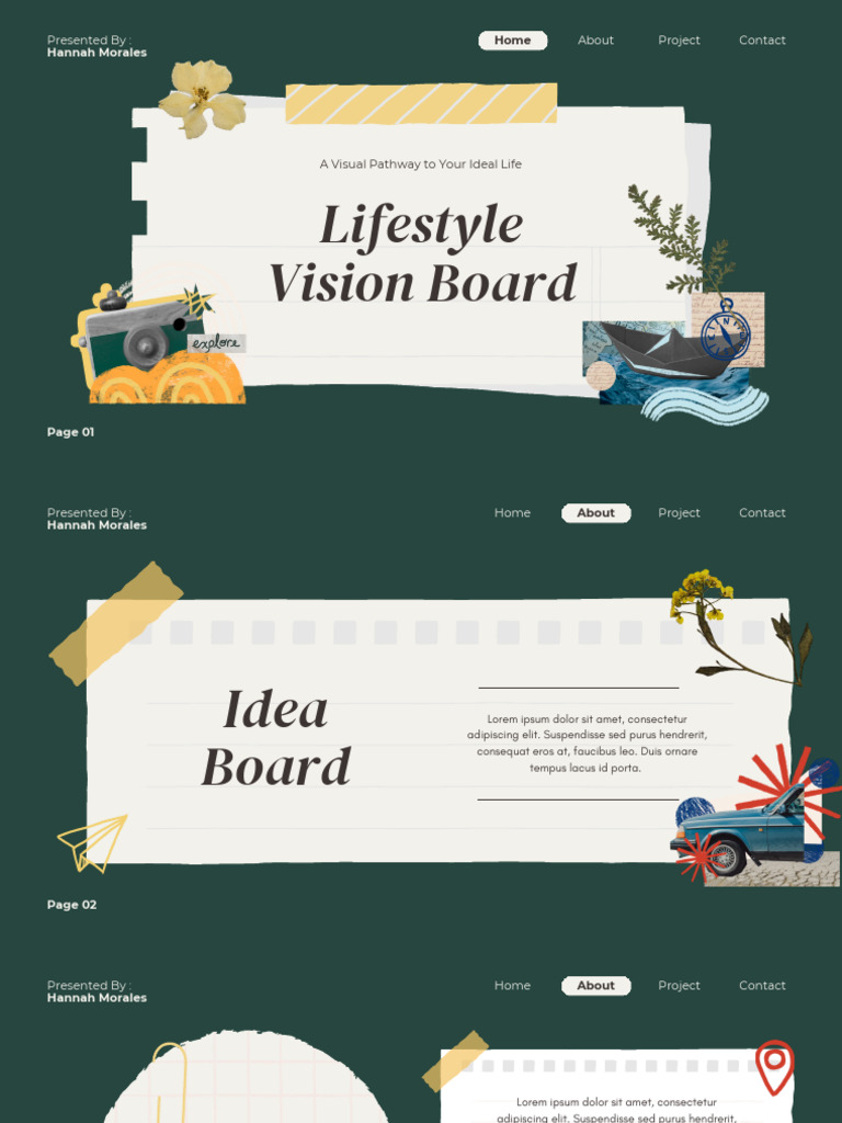 Visual Guide to Your Ideal Life | PDF