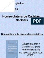 Química Orgânica - Regras de Nomenclatura - Aula 1