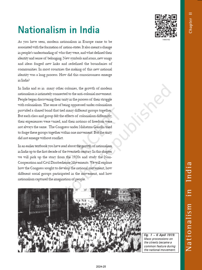 Nationalism and Satyagraha in India | PDF | Mahatma Gandhi | Nonviolence