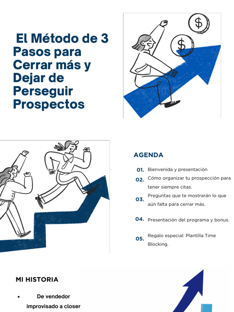 Método 3 Pasos para Cerrar Ventas | PDF