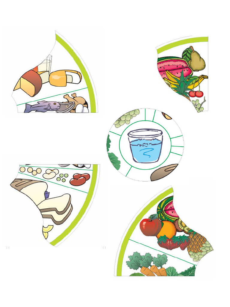 Puzzle Roda Alimentos | PDF