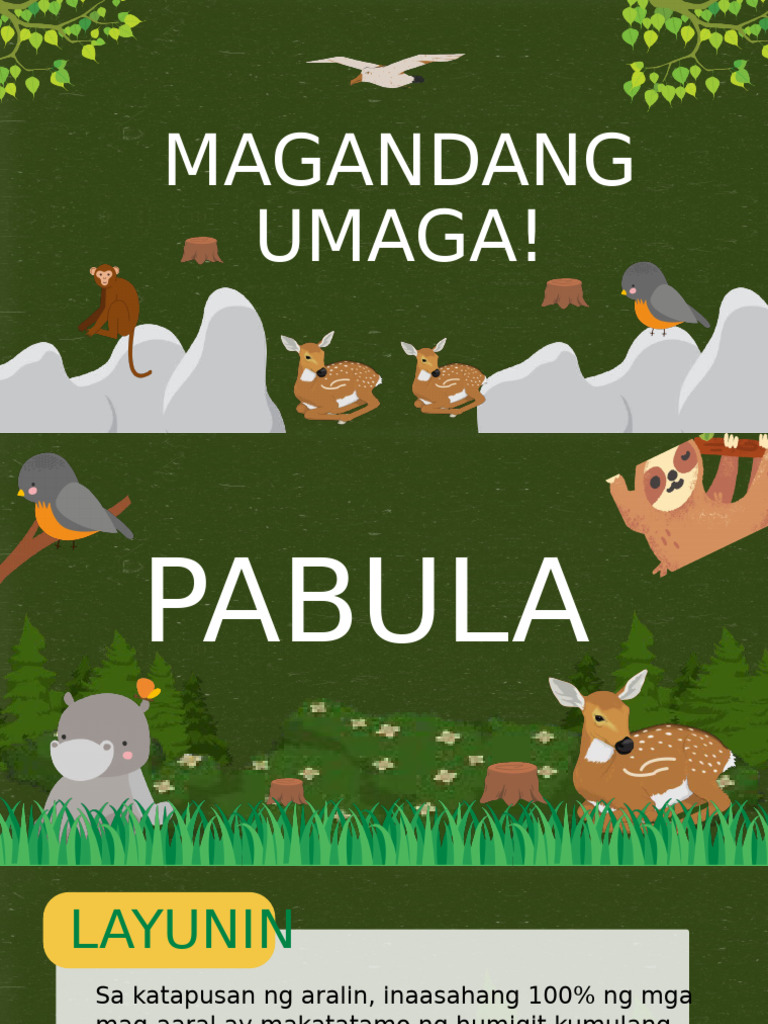 Pabula Week - 2 | PDF