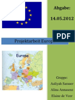 Projektarbeit Europa
