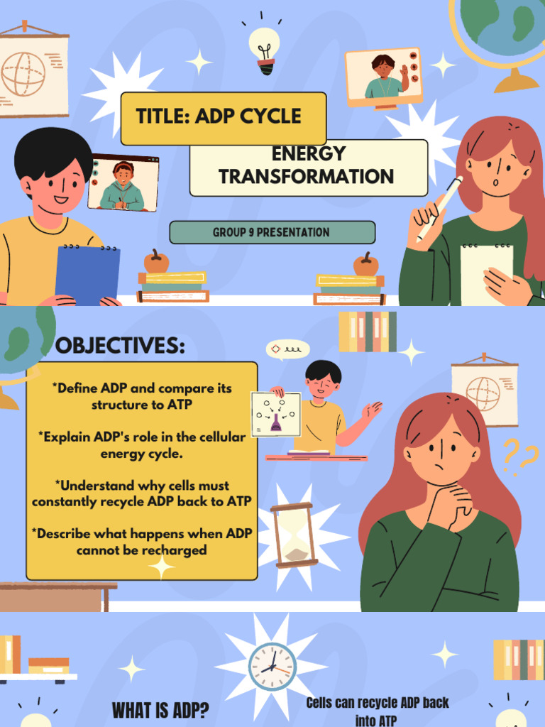 Understanding ADP's Role in Energy Cycle | PDF | Adenosine Diphosphate ...