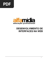 to de Interfaces Na WEB