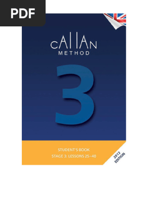 Callan Method 3 | PDF