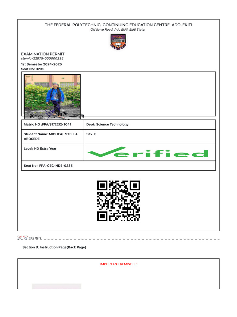 CEC Photo Card | PDF