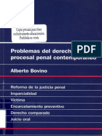 Alberto Bovino Problemas de Derecho Procesal Contemporaneo