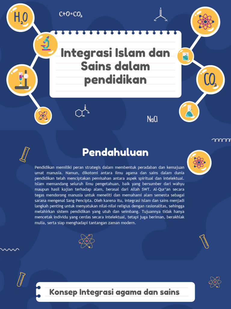 Integrasi Pendidikan Islam Dan Sains | PDF