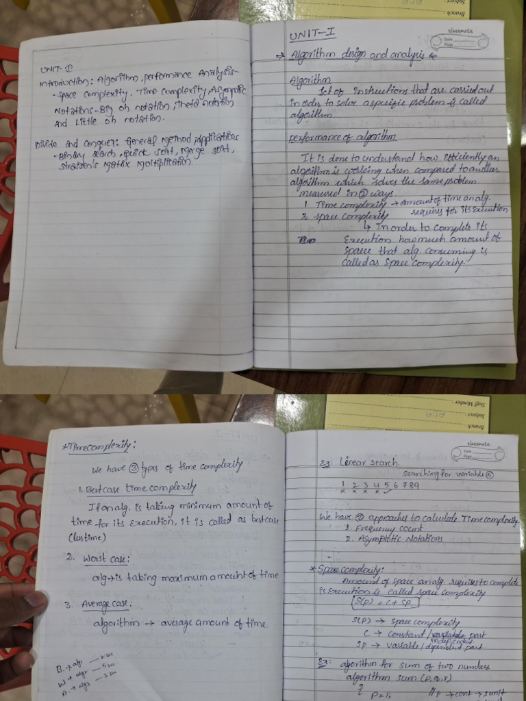 Ada Unit 1 & Unit 2 | PDF