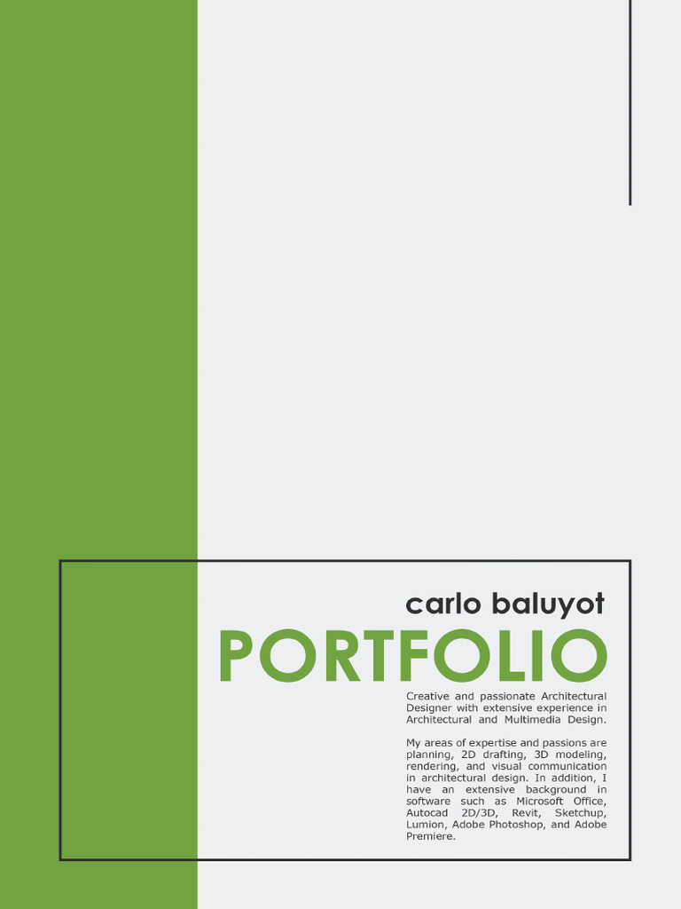 Portfolio Baluyot Full | PDF