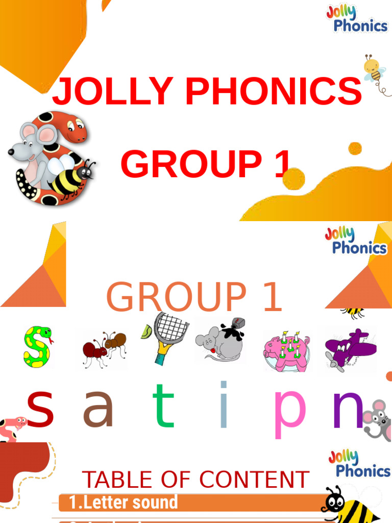 Jolly Phonics Group 1: Letter S Activities | PDF