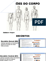 Posições do corpo e decúbitos