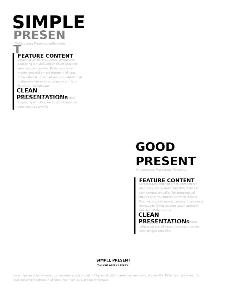 Multipurpose Presentation Template | PDF | Data | Information Retrieval