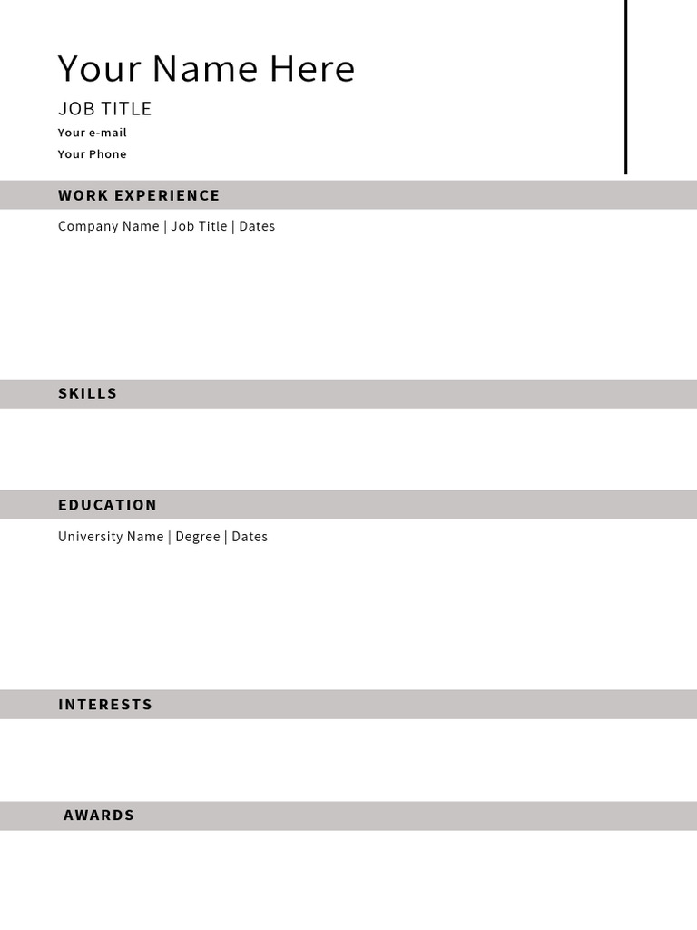 Ats CV | PDF
