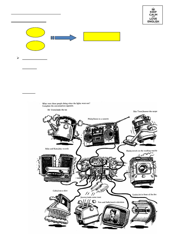 Past Continuous Systematization and Practice | PDF