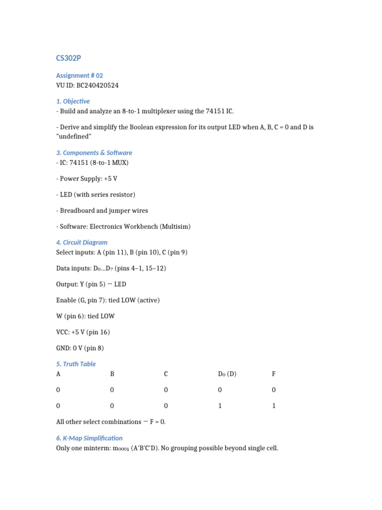 MRK - Spring 2025 - CS302P - 2 - BC240420524 | PDF