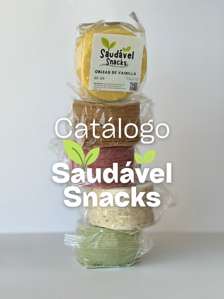 Snacks Saludables 100% Naturales | PDF
