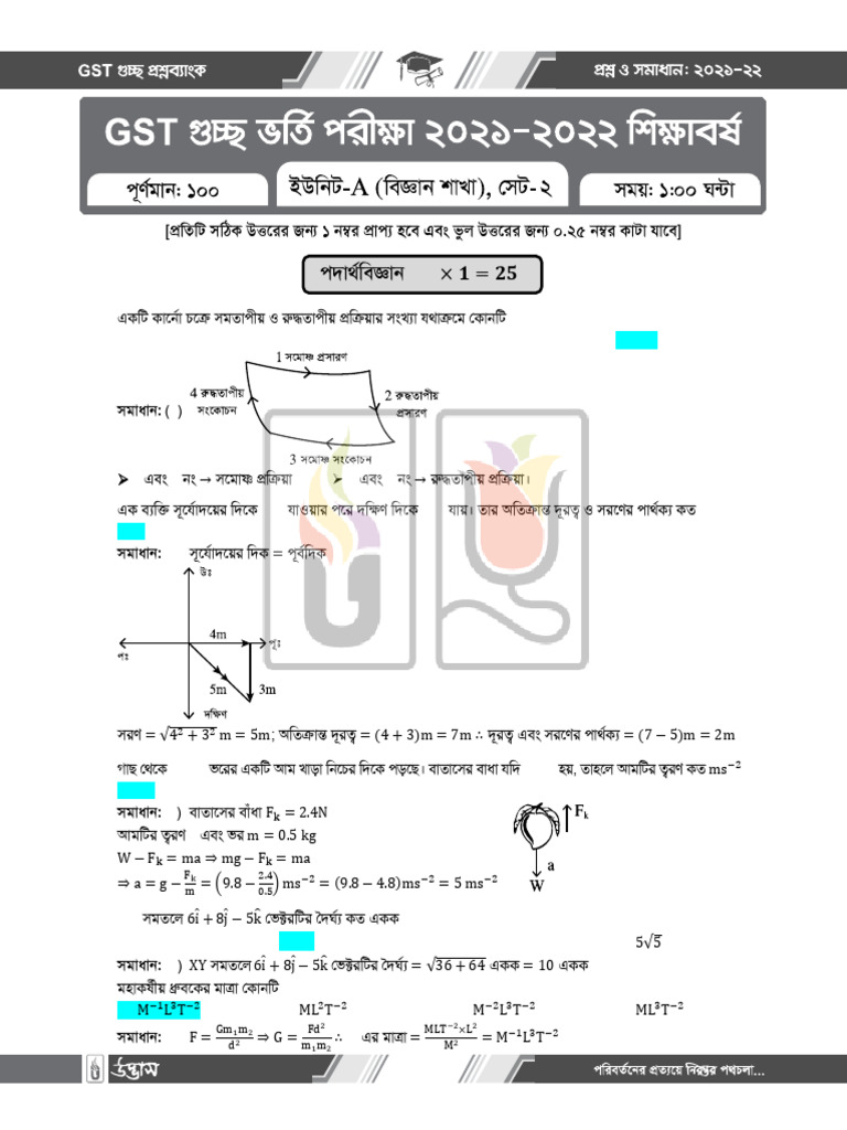 GST 21-22 Udvash | PDF