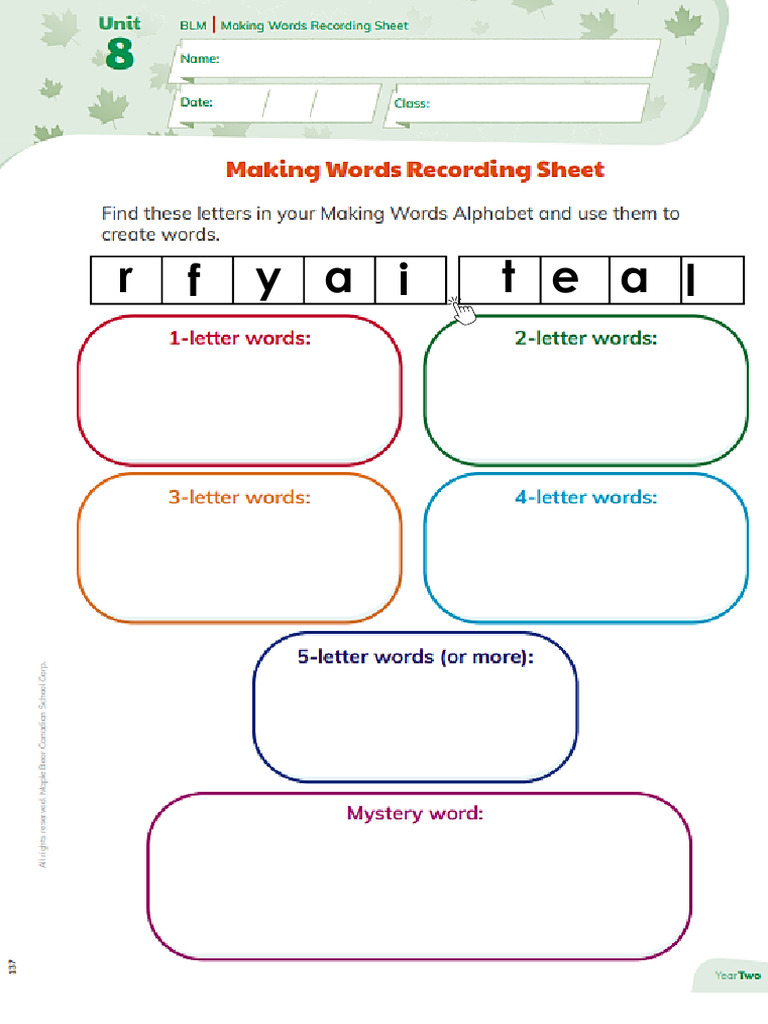 Worksheet Generator | PDF