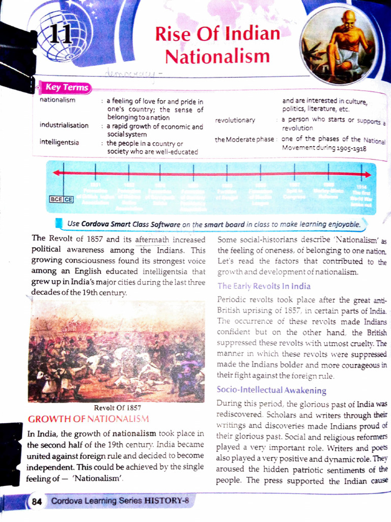 Growth of Indian Nationalism | PDF | Partition Of India | British Raj