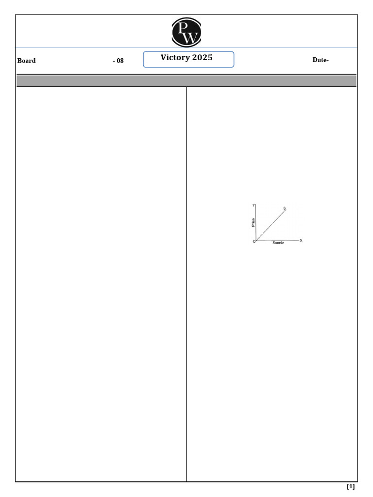 Geography & Economics Board Test 2025 | PDF | Physical Geography ...