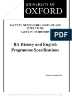 English and History