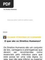 1a Aula Direitos Humanos