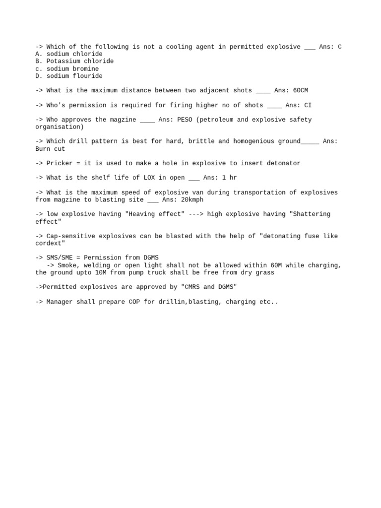 Explosive Safety and Regulations Guide | PDF