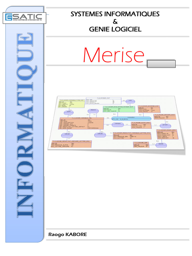 Introduction à la méthode Merise | PDF | Informatique | Ingénierie des ...