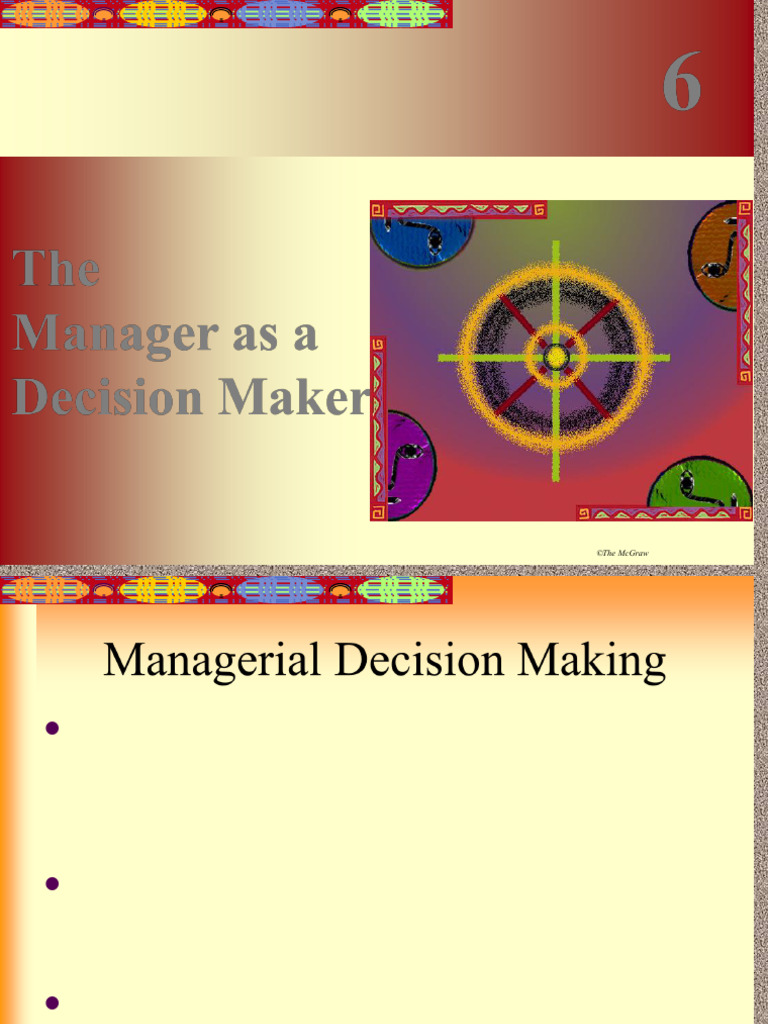 Chpt06_contmp_mgmt %2B | PDF | Decision Making | Cognitive Science