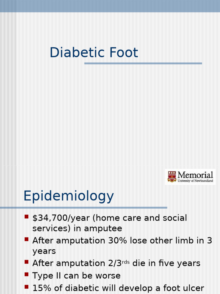 Diabetic Foot Care: Risks and Treatments | PDF | Peripheral Neuropathy ...