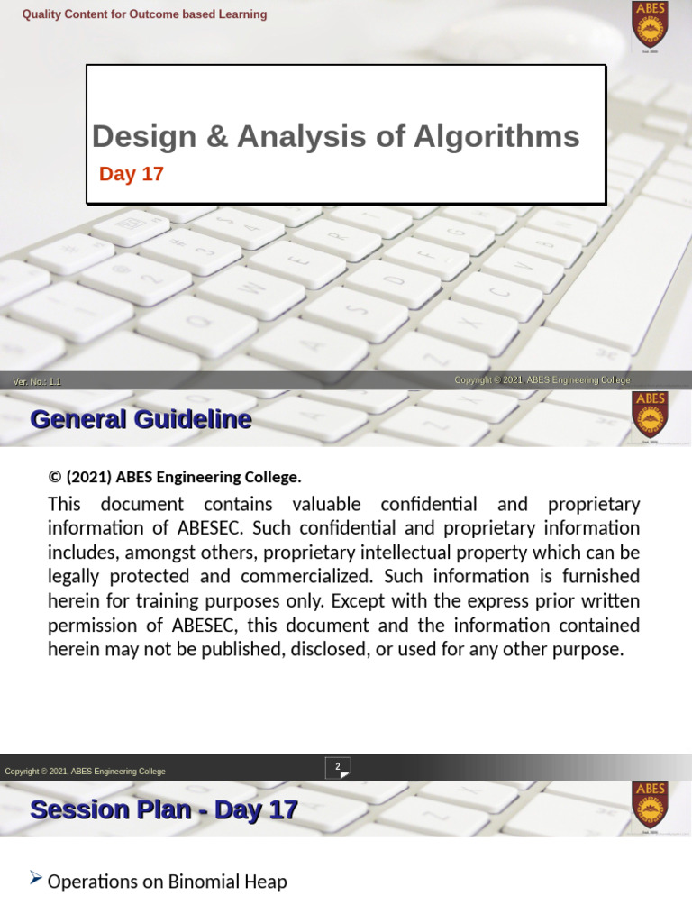 Binomial Heap Operations Guide | PDF | Algorithms And Data Structures