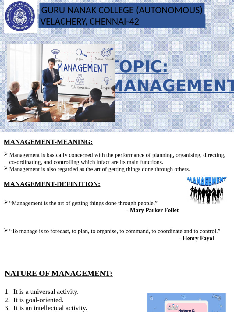 Overview of Management Principles | PDF | Supervisor | Economies