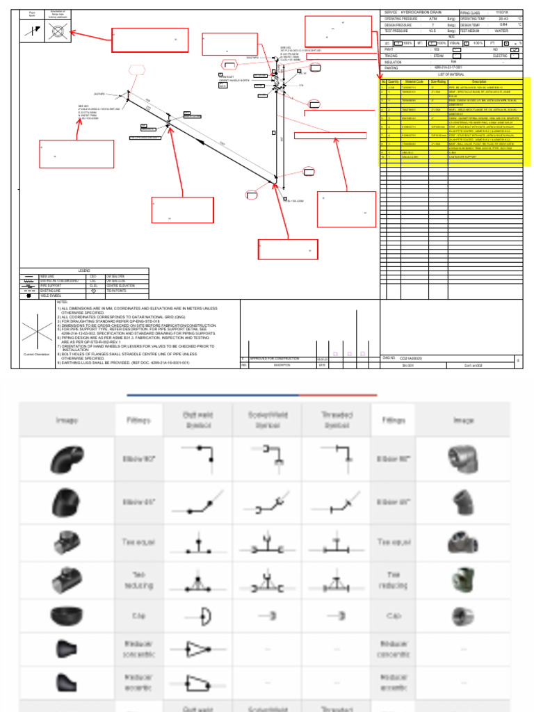 Piping Design Orientation and Materials Guide | PDF | Euclidean ...