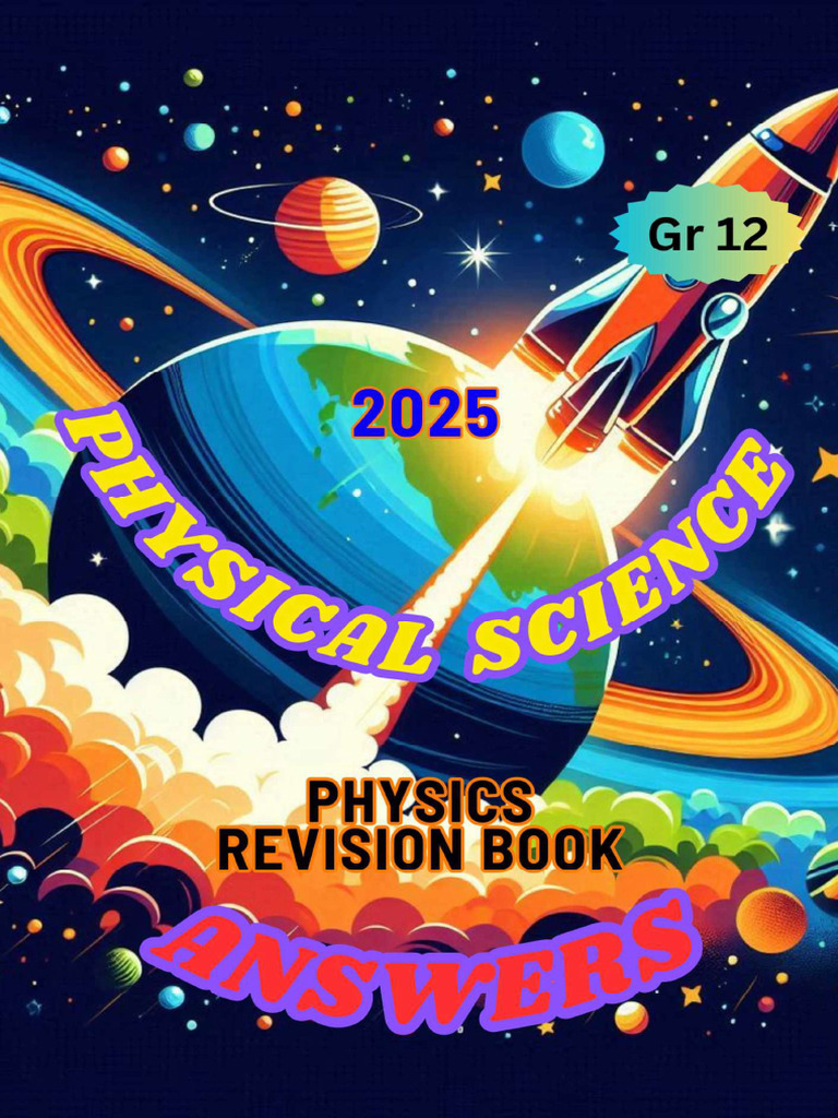 Grade 12 Physics Revision Answers | PDF | Force | Weight